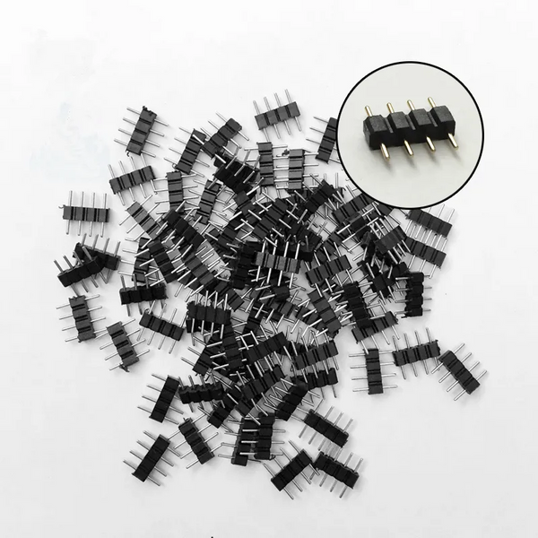 4 Pin Male to Male Connector 1000pcs