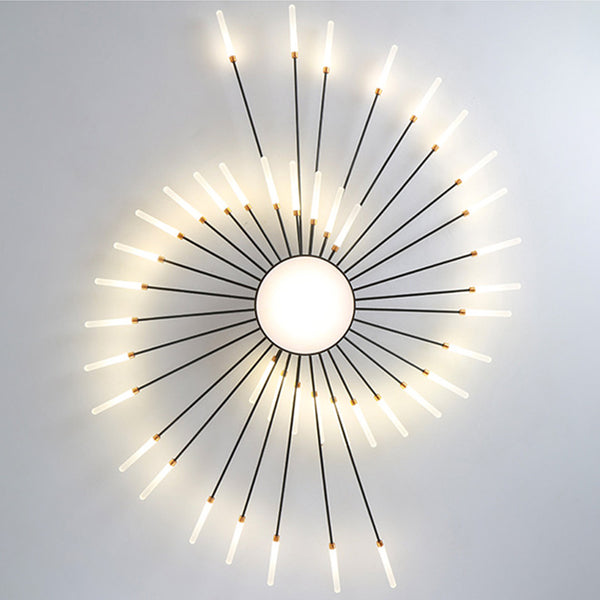 LED Firework Ceiling Light for Living Room Bedroom Pendant Lamp Fixture